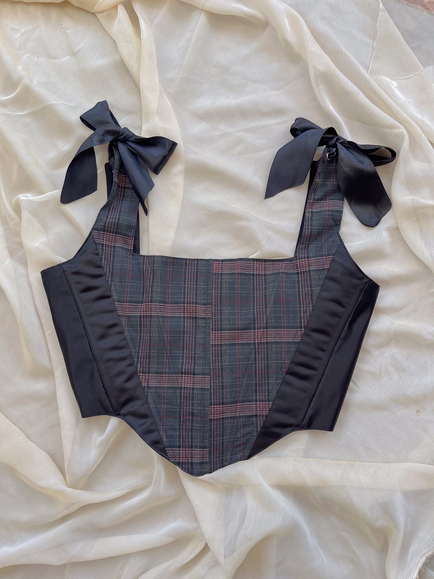 Artemis Plaid Corset